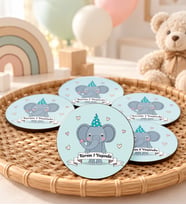 Kişiye Özel Hoşgeldin Bebek Ahşap Magnet Doğum Günü