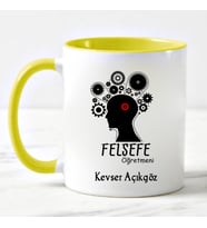 Felsefe Öğretmeni  Kupa Bardağı Sarı