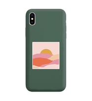 Koyu Yeşil Lansman Telefon Kılıfı Iphone Xs Max