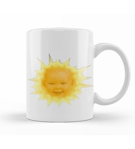 The Teletubbies Sun Kupa Bardak Porselen