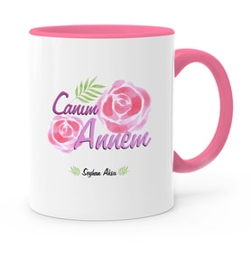 BK Gift Kişiye Özel Canım Annem Pembe Kupa Bardak  15