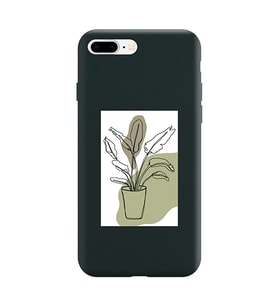 Siyah Lansman Telefon Kılıfı Iphone 8 Plus