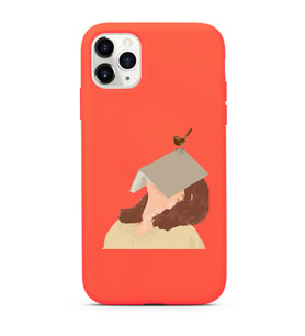 Turuncu Lansman Kılıf iPhone 11 Pro Max