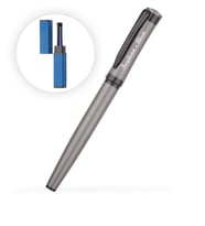 BK Gift Kişiye Özel Kutulu Lüks Füme Roller Kalem Model 1507