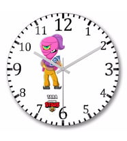 Brawl Stars Tara Duvar Saati Bombeli Gercek Cam