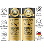 2 KUTU DELAY 48000 YÜKSEK KALİTE GECİKTİRİCİ SPREY SETİ -ALMAN MENŞEİ GECİKTİRİCİ SPREY 40ML
