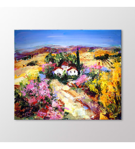 Arty Tablo Manzara Tablo (Karışık)