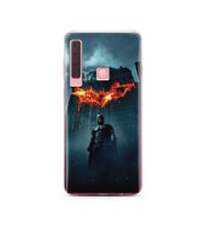 Batman Tasarım Süper Şeffaf Silikon Telefon Kılıfı Samsung A9 (2018)  