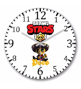 Brawl Stars  Poco  Duvar  Saati Bombeli Gercek Cam
