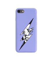 Iphone 7 Flash Tasarımlı Mor Lansman Telefon Kılıfı