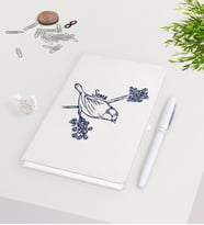 BK Gift Kişiye Özel Sevgililer Günü Beyaz Defter Kalem Seti-83