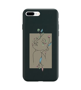 Siyah Lansman Telefon Kılıfı Iphone 7 Plus