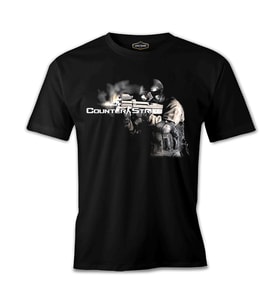 Counter Strike 2 Siyah Erkek Tshirt