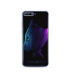 Baby Groot Tasarım Süper Şeffaf Silikon Telefon Kılıfı Huawei Y6 2018