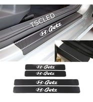 Hyundai Getz Karbon Kapı Eşiği Koruma Sticker (4 Adet)