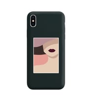 Siyah Lansman Kılıf iPhone XS Max