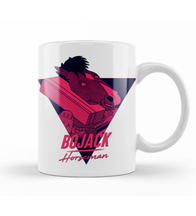 Bojack  Horseman  Kupa  Bardak  Porselen
