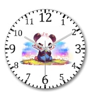 Pancham Pokemon Go Pikachu Duvar Saati Bombeli Gercek Cam