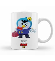 Brawl Stars Mr  Kupa Bardak Porselen