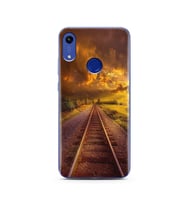 Ray Tasarımlı Süper Şeffaf Silikon Telefon Kılıfı Huawei Honor 8A