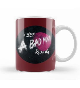 Creedence Clearwater  Bad moon Rising Kupa Bardak Porselen