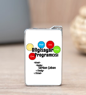 Bilgisayar Programcısı İsme Özel Çakmak