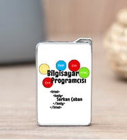 Bilgisayar Programcısı İsme Özel Çakmak