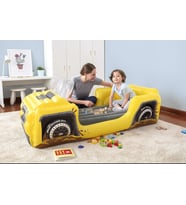 4X4 Jeep Temalı, Şişme Çocuk Yatağı - Bestway 67714 (Sarı)