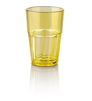 Plastport Kırılmaz Bardak - Sarı 300 ml - 100 Adet (Sedef)