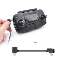 DJI Mavic Pro Tip-C Veri Kablosu 10 cm Telefonlar İçin Siyah Renk