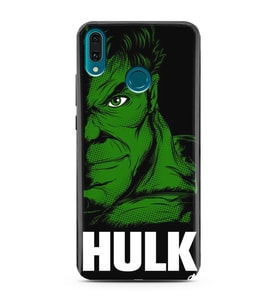 Hulk Tasarım Süper Şeffaf Silikon Telefon Kılıfı Huawei Y9 (2019)