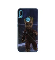 Baby Groot Tasarım Süper Şeffaf Silikon Telefon Kılıfı Huawei Y6 (Prime) 2019