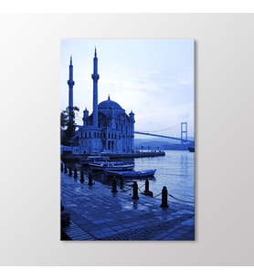 Arty Tablo Ortaköy Camii ve Köprü Tablo (Karışık)