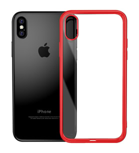 BİKAPAK ELIT SHINE IPHONE XS MAX KAPAK (Kırmızı)