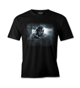 Call of Duty - Cod Ghosts Siyah Erkek Tshirt