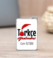 Türkçe Öğretmeni İsme Özel Çakmak