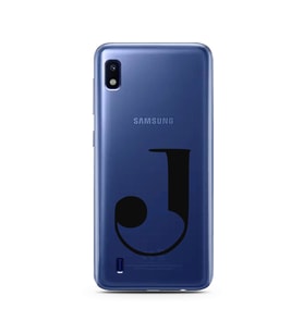 Samsung A10 Harf Tasarımlı Telefon Kılıfı J-Harfi 