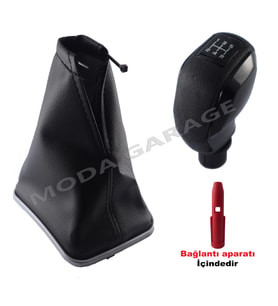 Fiat Linea Krom Çerçeve Vites Körüğü Ve Siyah Vites Topuzu M11010