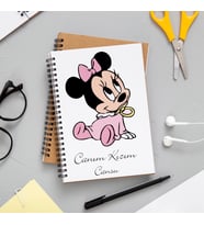 Minnie Mouse Defteri Kişiye Özel