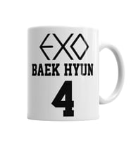 Exo Baekhyun 2 Kupa Bardak Porselen