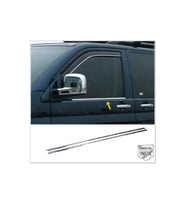 VW T4 Transporter Krom Cam Çıtası 2 prç. 1995-2003 P. Çelik