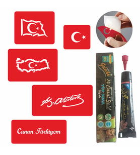 Türkiye Tattoo Dövme Kına ve Şablon Seti