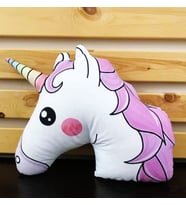 PELUŞ UNİCORN KAFA YASTIK (Karışık)