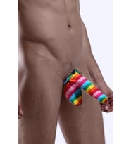Merry See Çok Renkli Özel Tasarım Fantazi Slip
