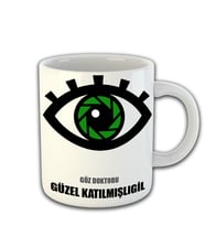 Kişiye Özel Göz Doktoru Temalı Kupa Bardak 81462