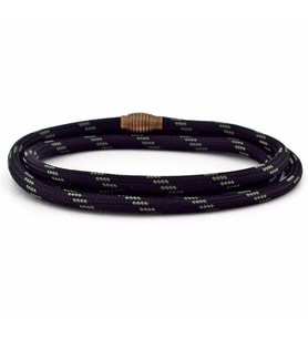 SİYAH HAKİ YEŞİL PARACORD BRONZ KLİPS ERKEK BİLEKLİK BT538