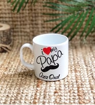 Kişiye Özel İ My Papa Tasarımlı Kupa