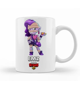 Brawl Stars Emz Kupa Bardak Porselen
