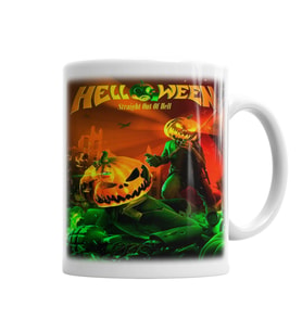 Helloween Straight Out of Hell Kupa Bardak Porselen