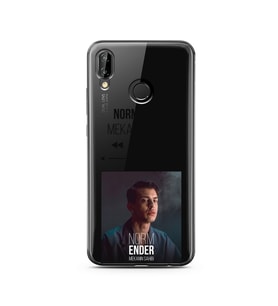 Norm Ender Mp3 Tasarımlı Süper Şeffaf Silikon Telefon Kılıfı Huawei P20 Lite  